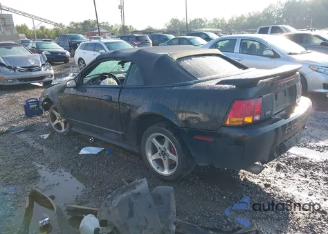 2001 Ford Mustang Cobra из США, поврежденный, VIN 1FAFP46V51F189183